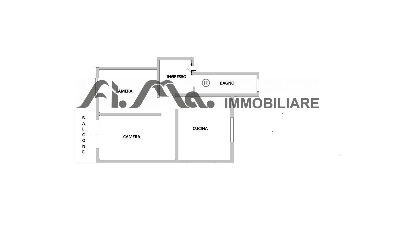 Foto 12 - Three-room apartment via Giuseppe Di Vittorio, Quiliano - floor plans 1