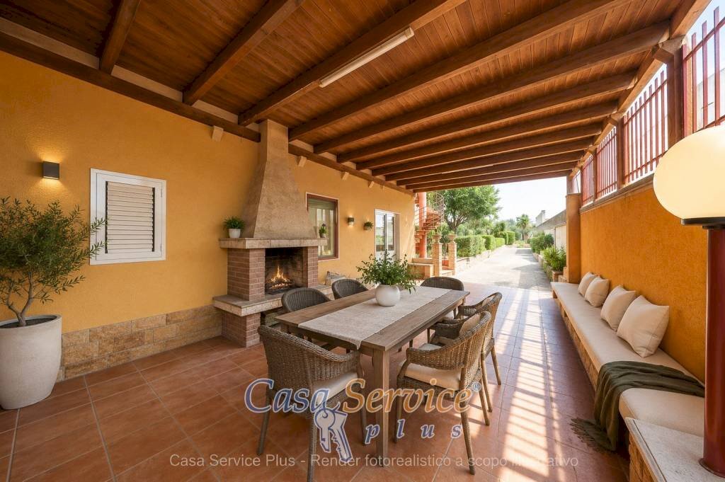 Veranda - Casa indipendente corso Cesare Vergine, Tuglie - foto 1