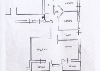 Planimetria - Appartamento via Privata Bice, Recco - foto 18