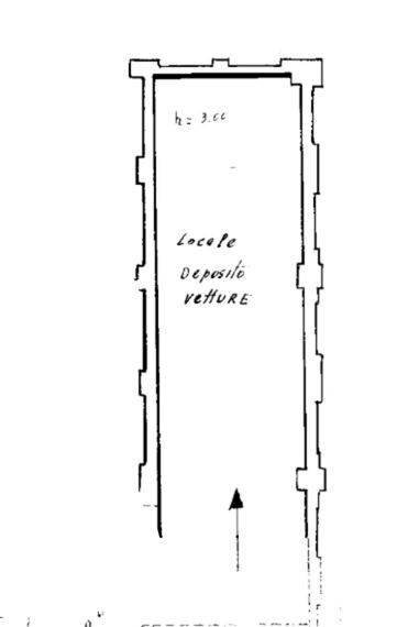 Box via Nino Ronco, 23, Genova (neighborhood Sampierdarena) - floor plans 1