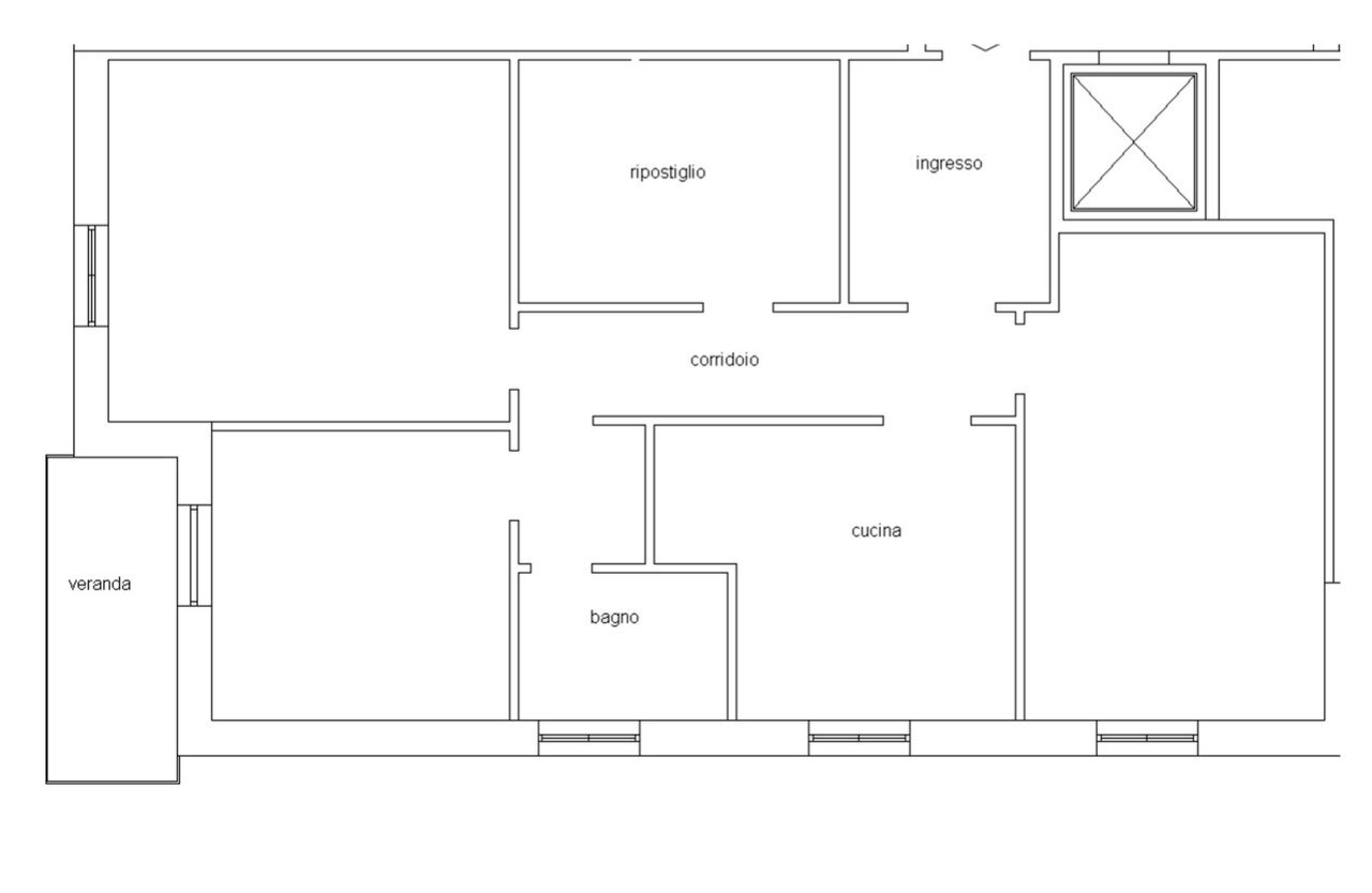 Planimetria_Viale_Marconi - Apartment Viale Guglielmo Marconi, Potenza - floor plans 1