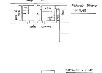 Planimetria - Two-room apartment Via Ambrogio Binda, Milano (neighborhood Barona) - photo 23