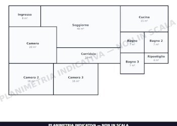 Planimetria - Appartamento Via XX Settembre, Canicattì - foto 11