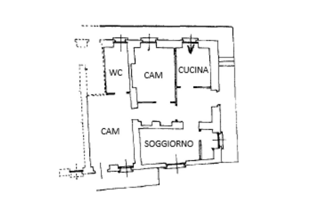 Stable - Palace Via Crotta, Cascinette d'Ivrea - floor plans 1