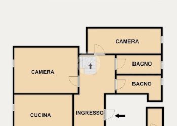 Four-room apartment Via Germano Jori, Genova (neighborhood Certosa) - photo 27