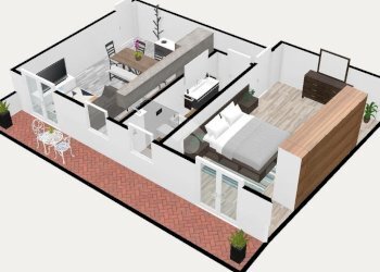 Two-room apartment Via Terpi, Genova (neighborhood Montesignano) - photo 16