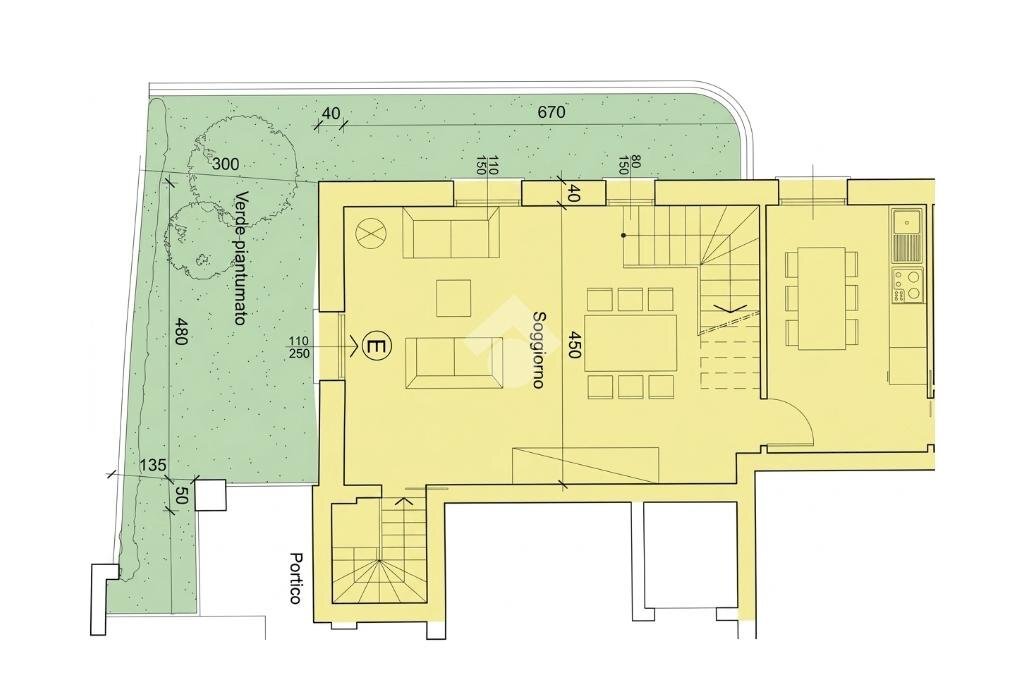 Quadrilocale Via G. B. Venturi, Scandiano - planimetria 1