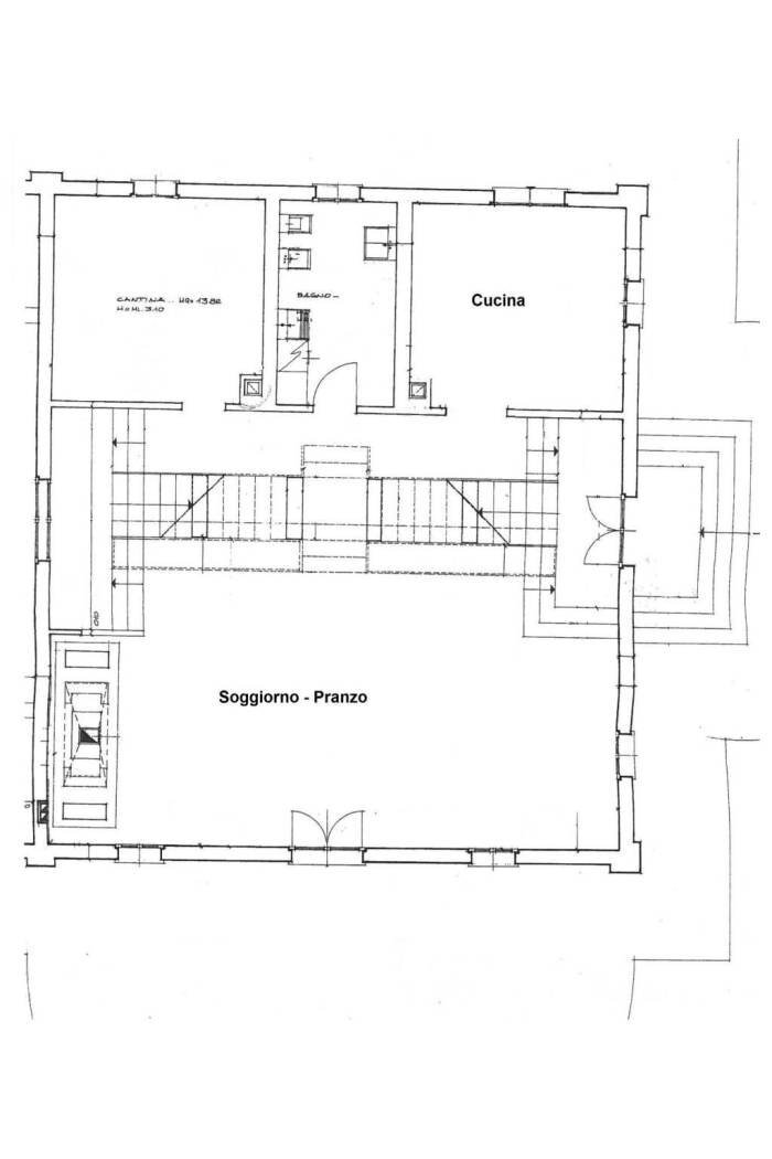 Villa Bifamiliare Via Boschi 42, Malalbergo - planimetria 1