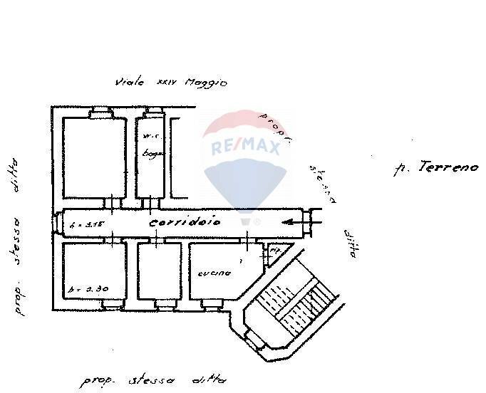 Foto 21 - Four-room apartment Via Francesco Crispi
 
32, L'Aquila - floor plans 1