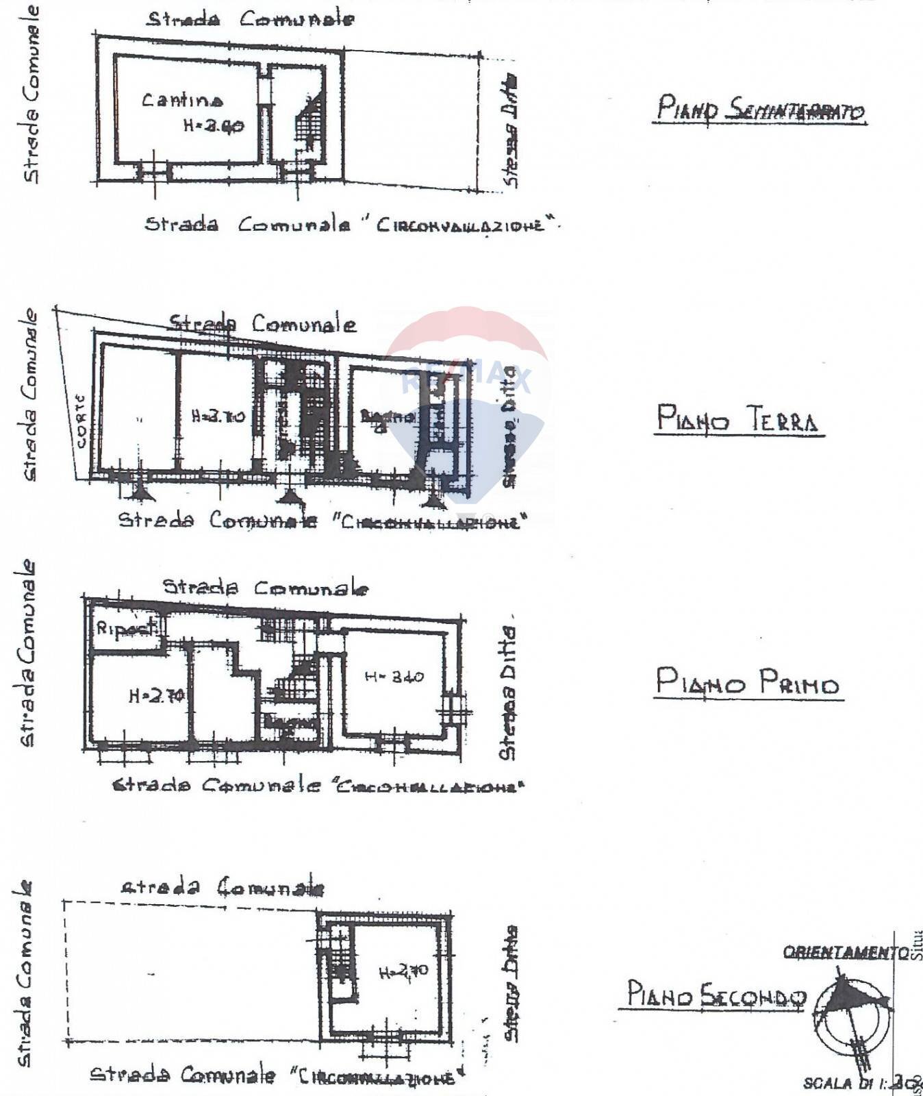 Pianta 2D - Casa indipendente Via Circonvallazione Sud
 
snc, San Pio delle Camere - planimetria 1