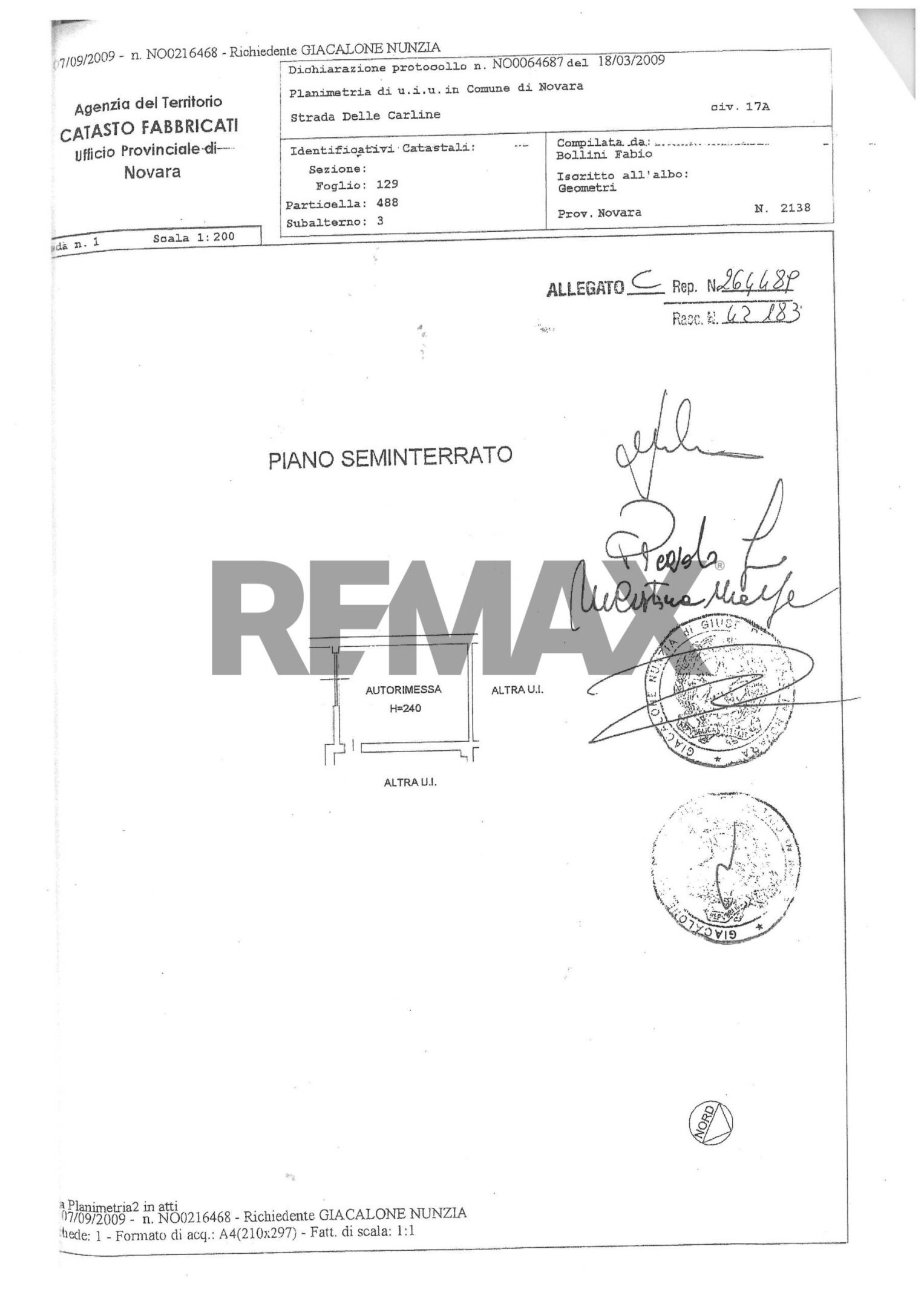 Pianta 2D - Villa Strada Vicinale della Carlina
 
17A, Novara - floor plans 1