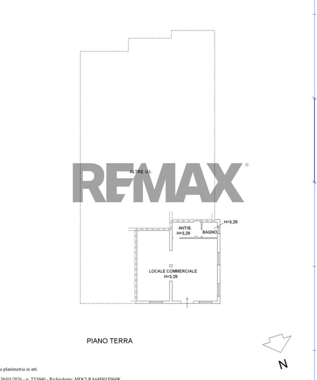 Pianta 2D - Commercial Premises VIA BACCHIAVINI
 
9, Guastalla - floor plans 1