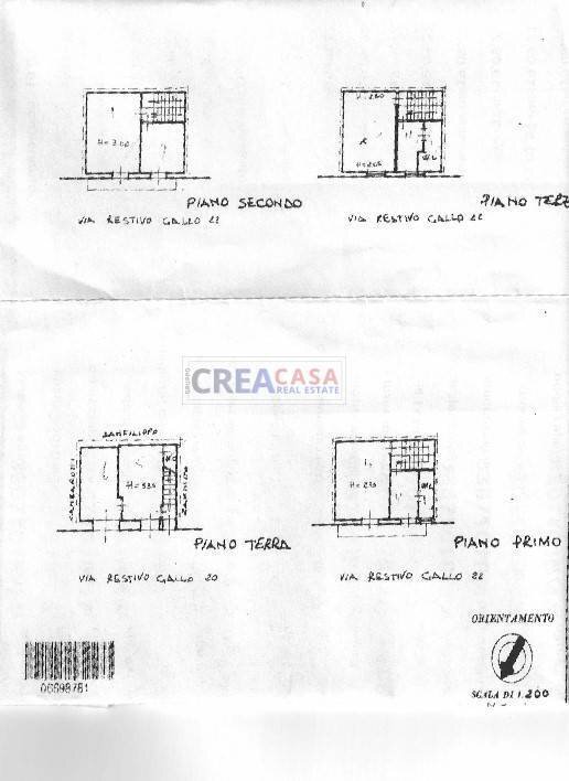 Foto 13 - Independent house via Restivo Gallo, Riesi - floor plans 1