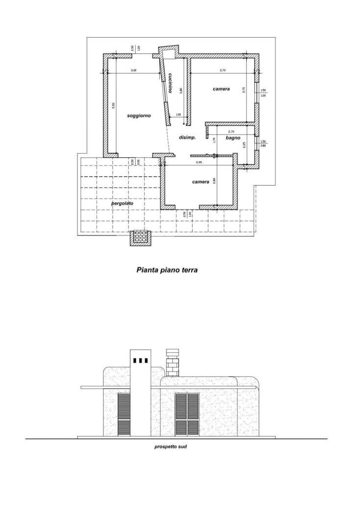 Terreno edificabile strada Vicinale Tammali, Matino - planimetria 1