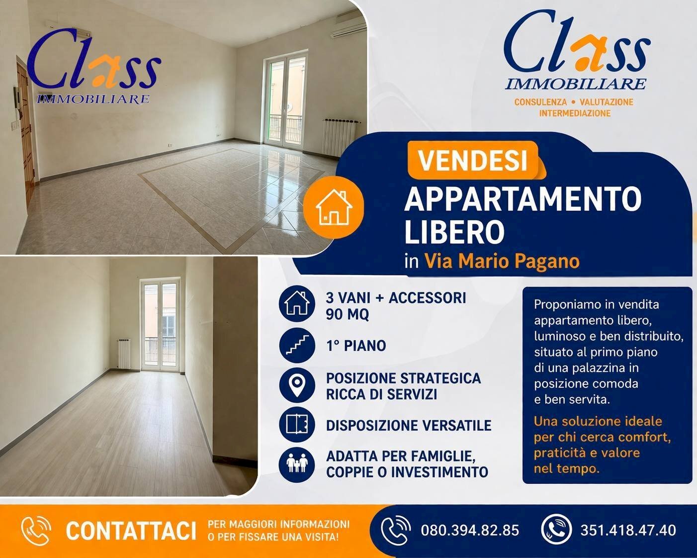 Foto 1 - Three-room apartment VIA MARIO PAGANO
 
24, Giovinazzo - photo 1