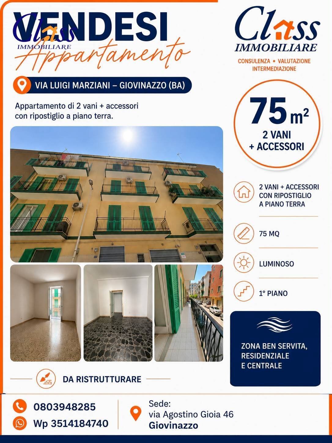 Foto 1 - Two-room apartment VIA LUIGI MARZIANI, Giovinazzo - photo 1