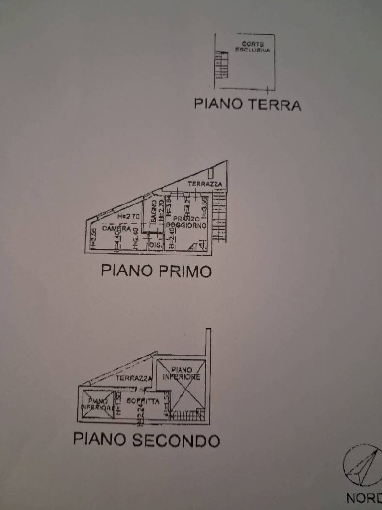 Two-room apartment strada della Passera, 135, Senigallia - floor plans 1
