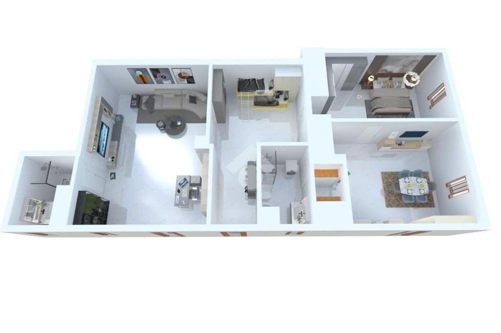Four-room apartment Via generale rossi, Bordighera - floor plans 1