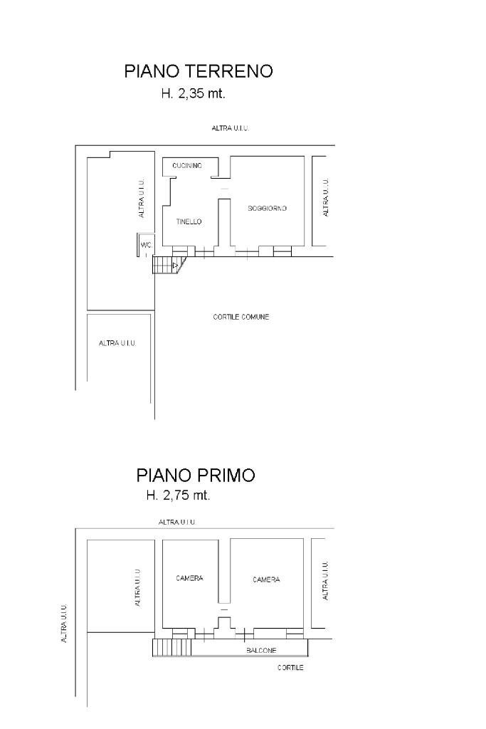 Rustico Via capra, Rivoli - planimetria 1