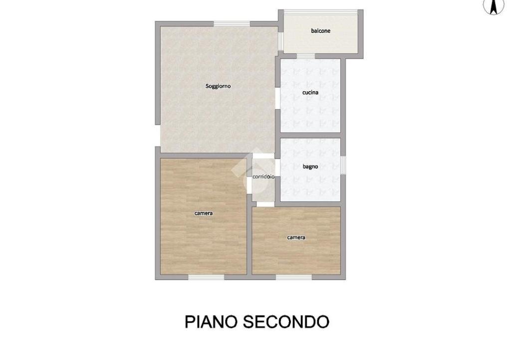 Three-room apartment Via circonvallazione, Molinella - floor plans 1