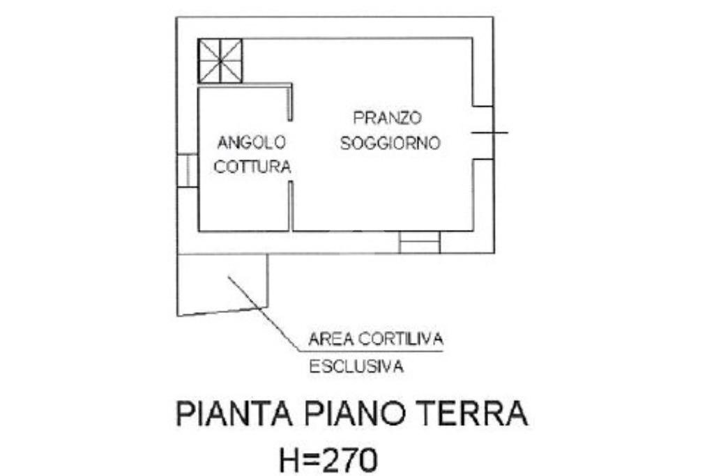 Casa indipendente Via Magliatica, Baiso - planimetria 1