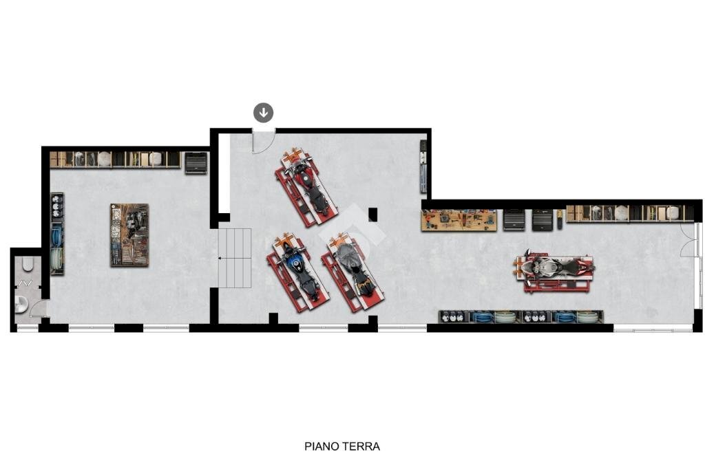 Laboratorio Via Di Renazzo, Cento - planimetria 1