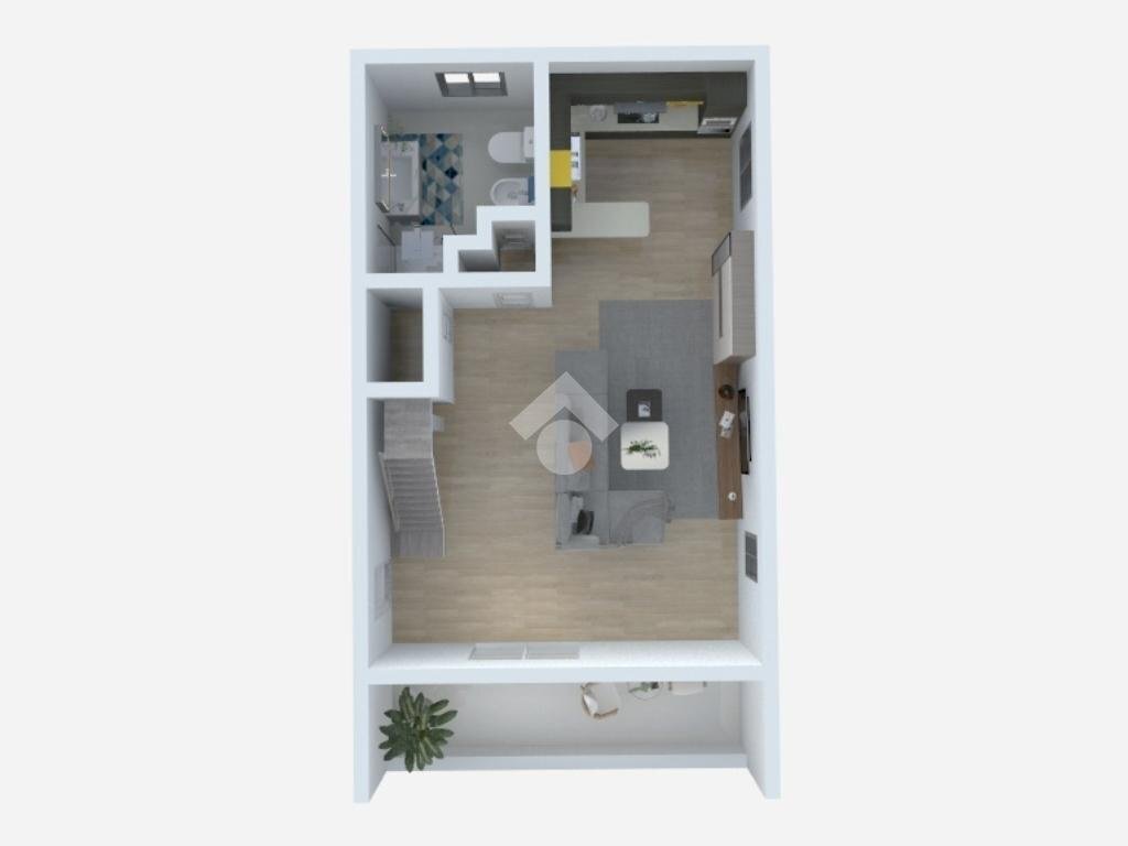Four-room apartment Via G. Papini, Casorezzo - floor plans 1