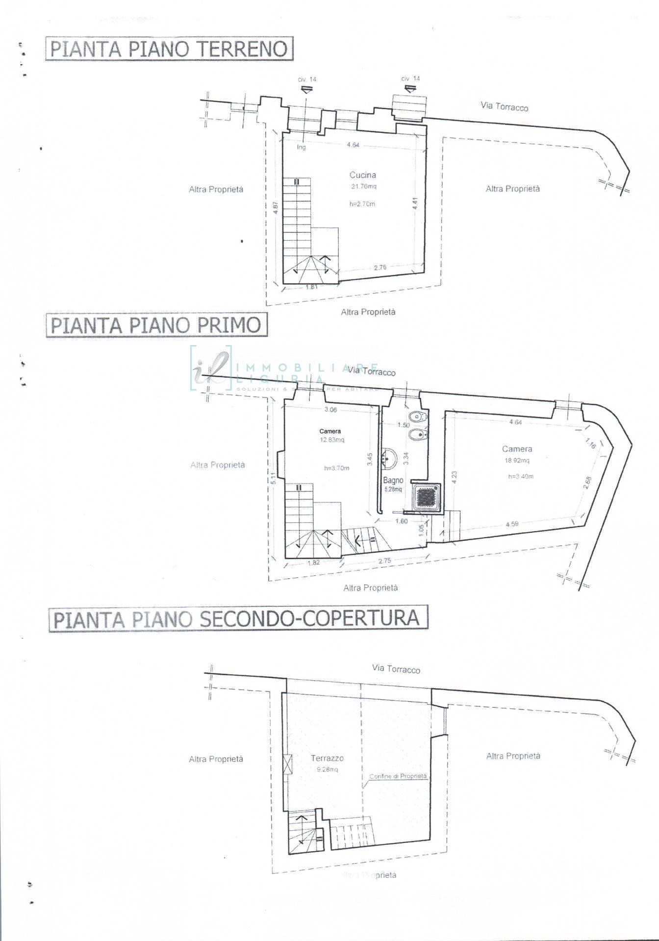 Foto 45 - Semi-detached house Via Toracco, Toirano - floor plans 1