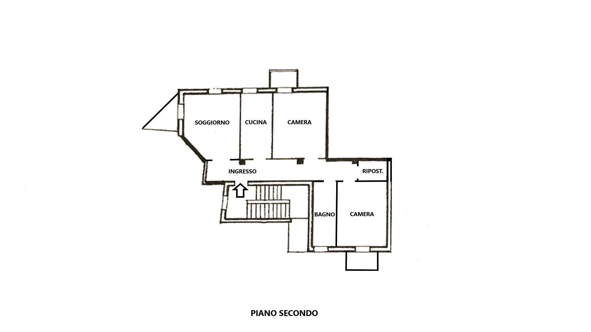 Foto 38 - Three-room apartment Via alle Villette, Lecco - floor plans 1