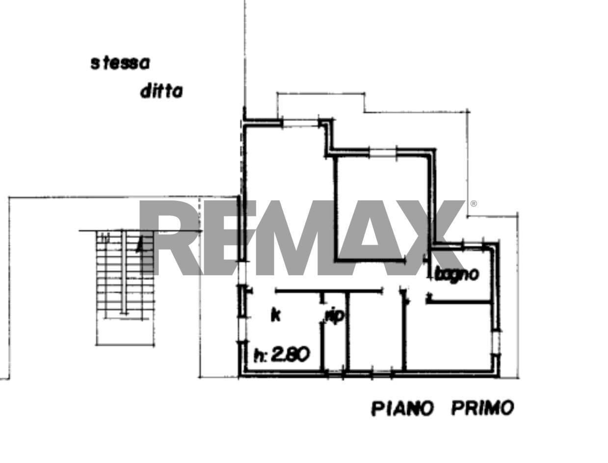Pianta 2D - Quadrilocale via Capitani Cannizzaro
 
3, Santa Croce Camerina - planimetria 1