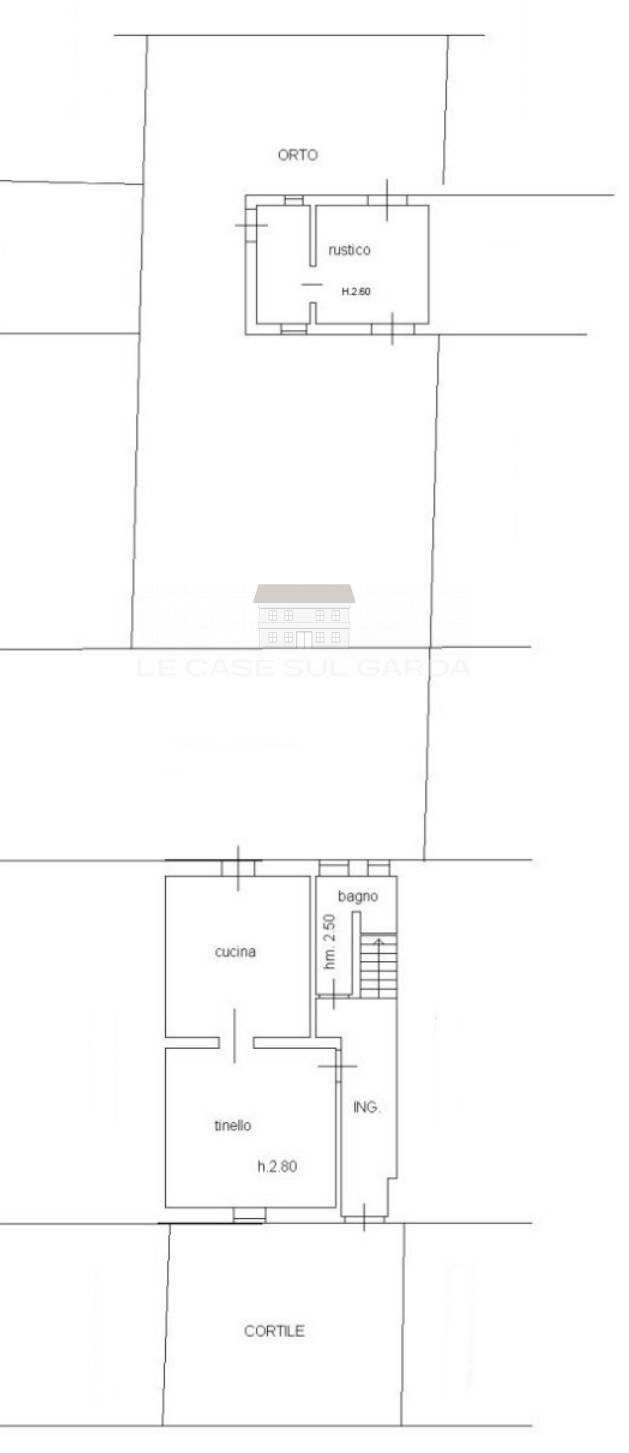 Foto 46 - Villa a Schiera Dei Compartitori
 
43, Asola - planimetria 1