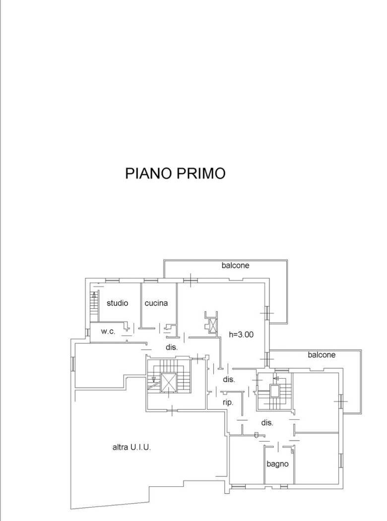 Appartamento via San Francesco, 27, Jesi - planimetria 1