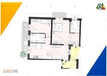 Planimetria - Three-room apartment contrada Maioni, Sondrio - photo 3