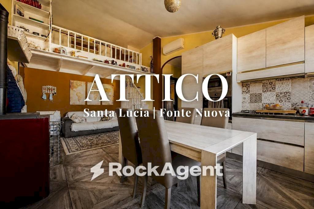 Cucina - Attico via Palombarese, Fonte Nuova - foto 1