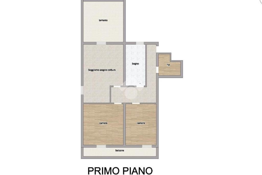 Three-room apartment Via sant' elena, Molinella - floor plans 1