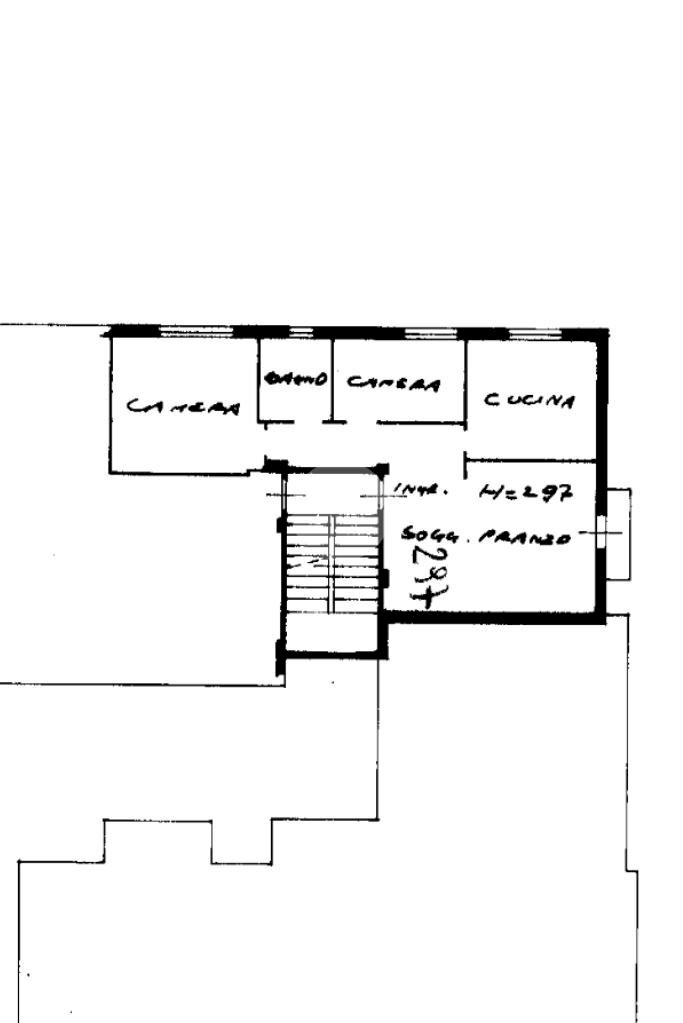 Four-room apartment Via della Repubblica, Misano Adriatico - floor plans 1