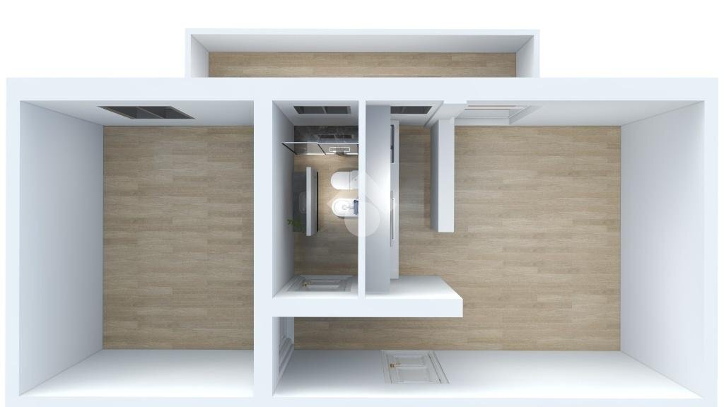 Bilocale Viale Omero, Milano (zona Corvetto) - planimetria 1