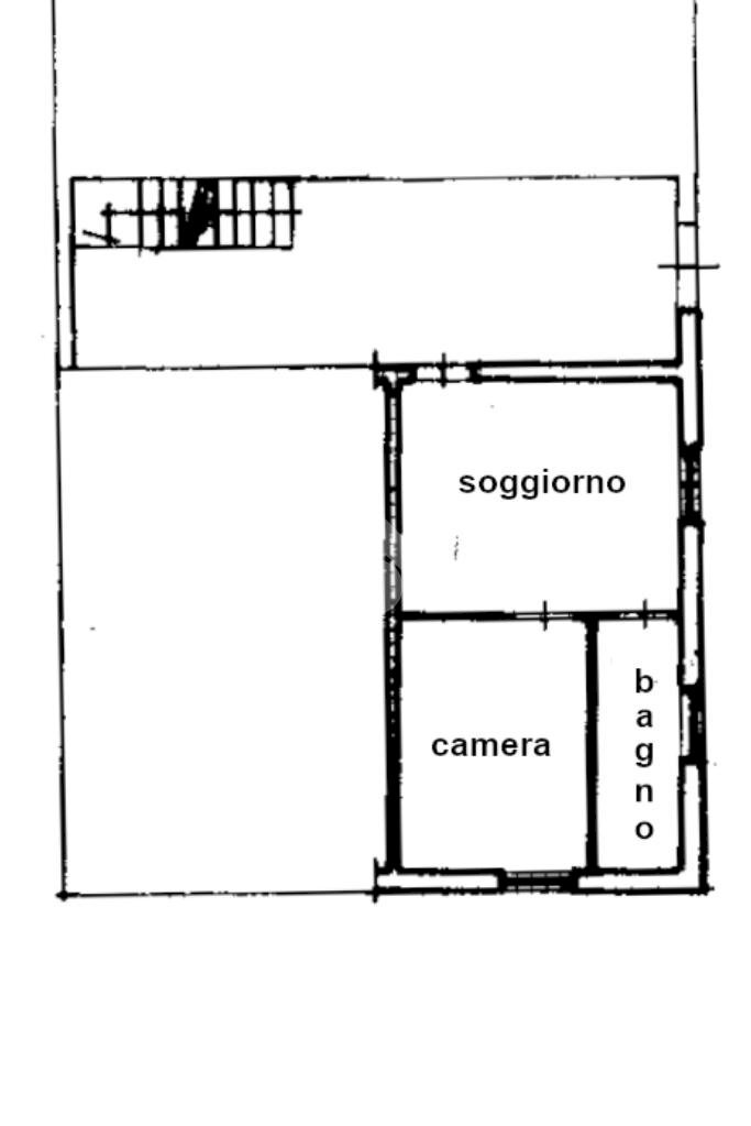 Bilocale Strada nuova di coloreto, Parma - planimetria 1