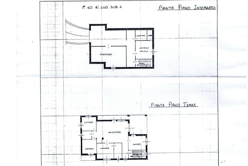 Villa Località Barbaso, Moncucco Torinese - planimetria 1