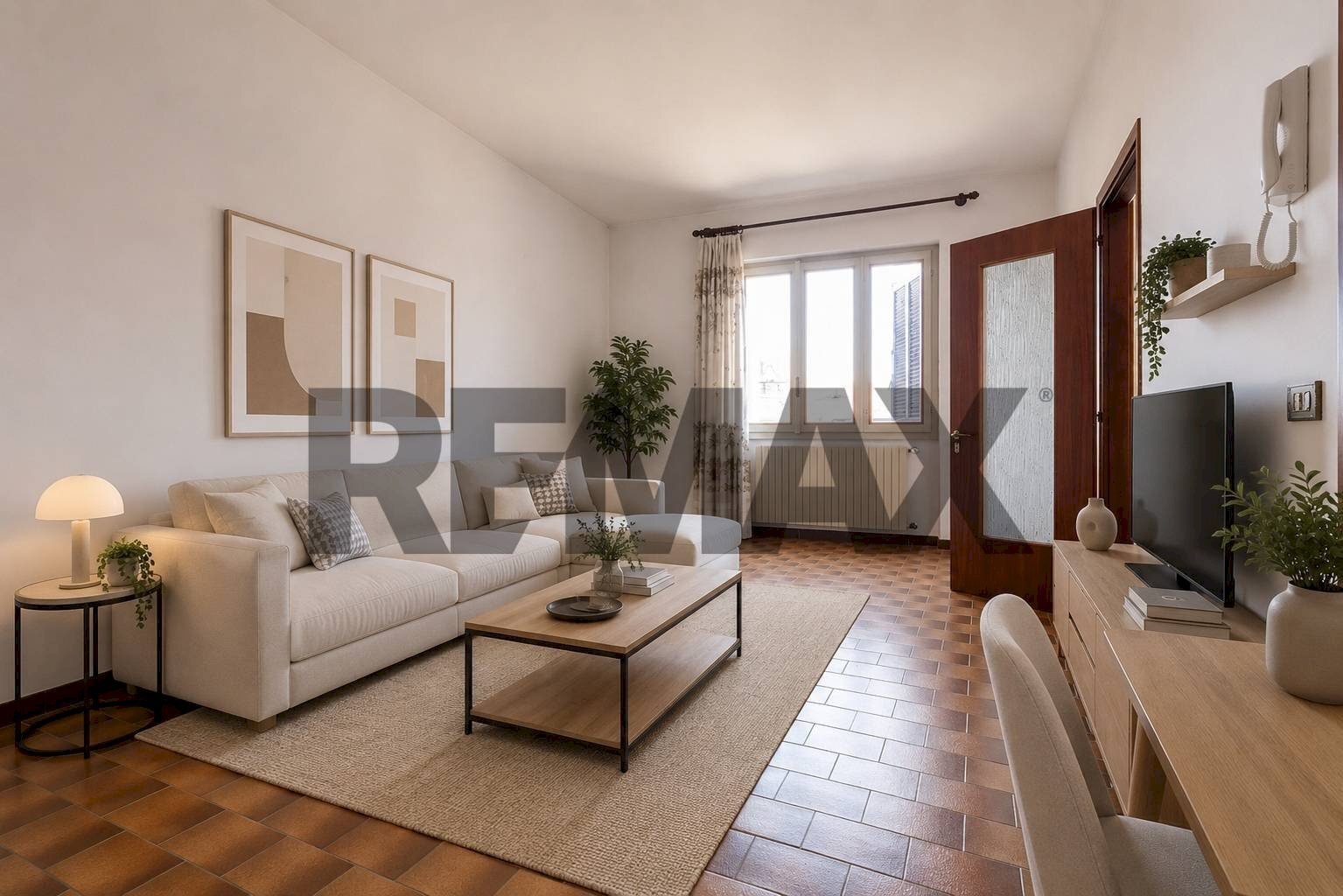 Soggiorno - Semi-detached house Via Dei Fabi
 
9, Cugliate-Fabiasco - photo 1