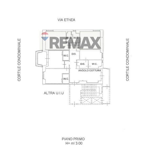 Pianta 2D - Attività Commerciale Via Etnea
 
740, Catania - planimetria 1