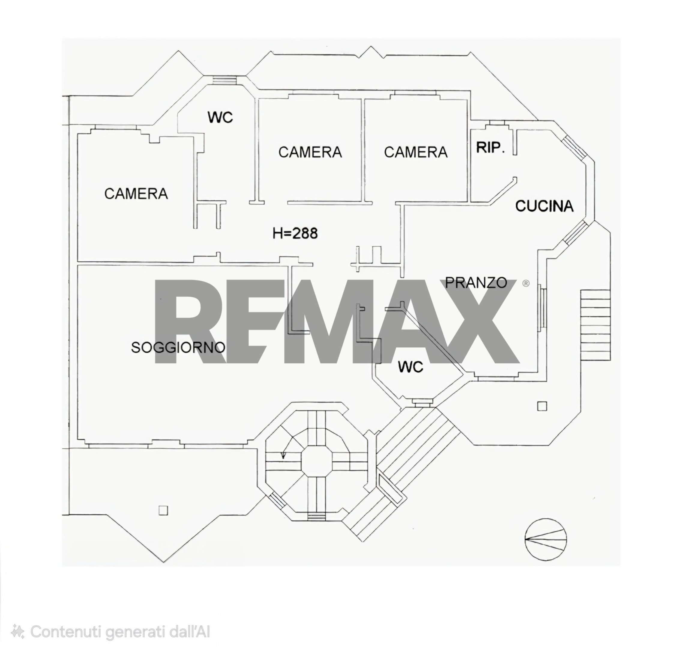 Pianta 2D - Casa indipendente Via Migliaccio
 
245, Girifalco - planimetria 1