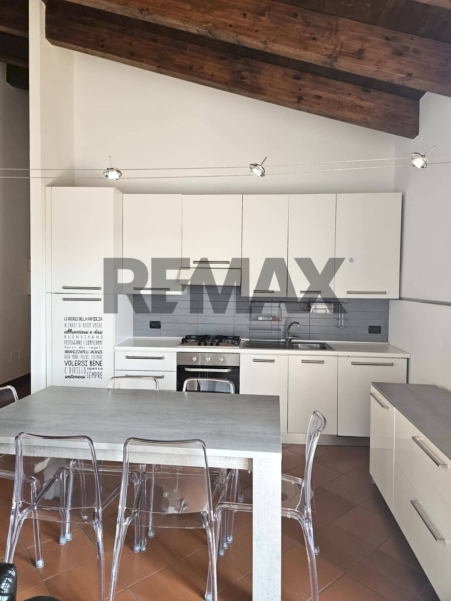 Cucina - Trilocale Via Garibaldi
 
84, Viadana - foto 1