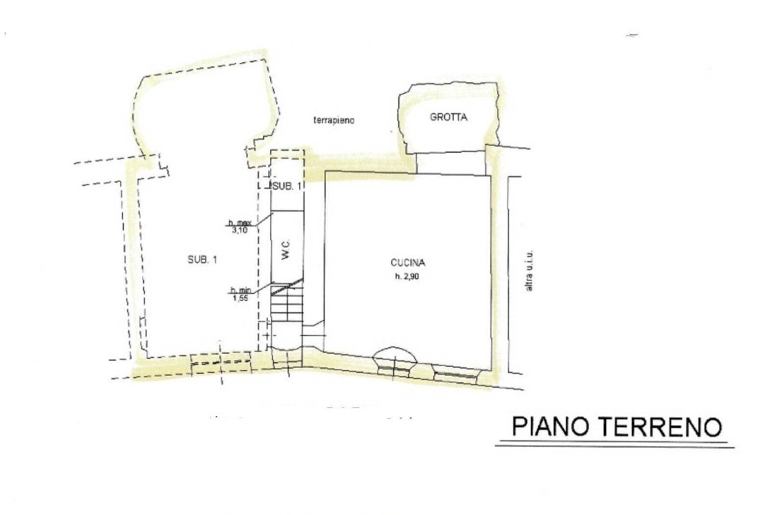 Casa indipendente via Enrico De Nicola, Rosignano Marittimo - planimetria 1