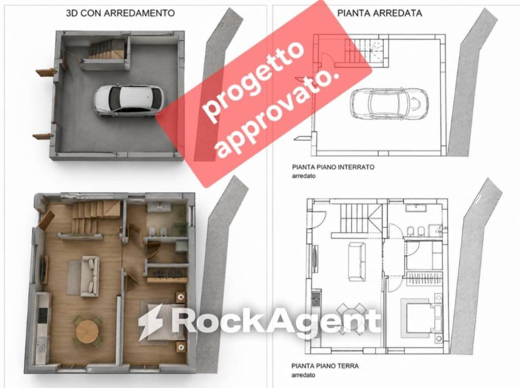 Planimetria - Independent house Siderno - photo 3