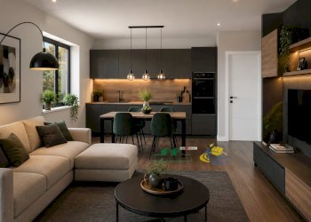 3D soggiorno cottura - Three-room apartment Strada Consortile 22, Collecchio - photo 3