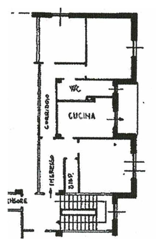 Quadrilocale Via R. Quartini, Ronco Scrivia - planimetria 1