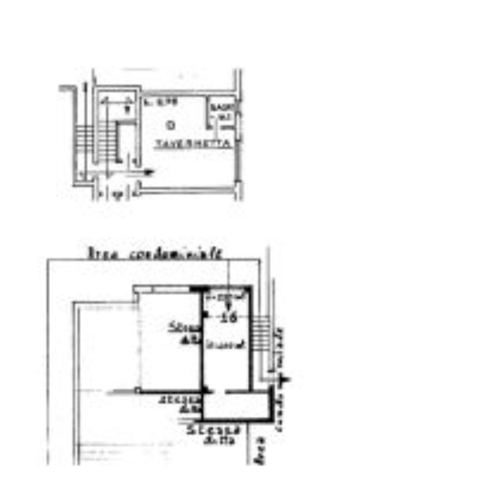 Monolocale Piazza Papa Giovanni xxiii, 16, Dronero - planimetria 1
