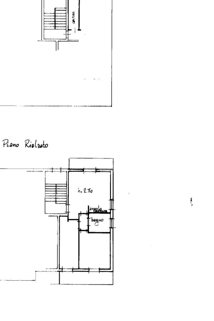 Three-room apartment Via Raffaello, Medesano - floor plans 1