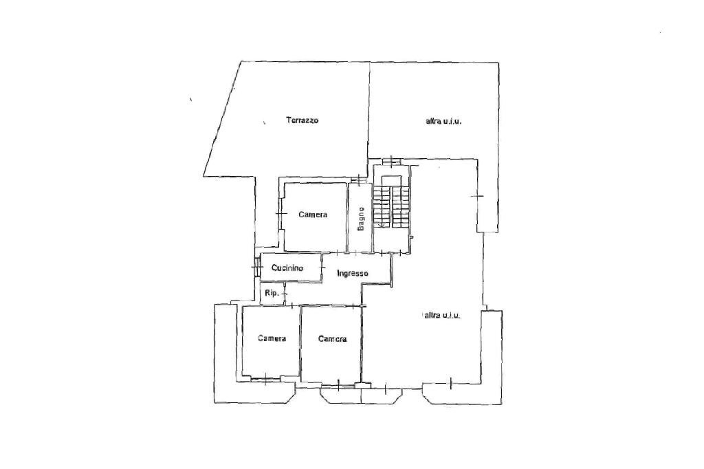 Three-room apartment Strada Cenasco, Moncalieri - floor plans 1